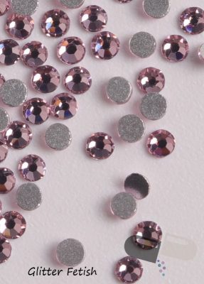 Light Rose – Rhinestones – Glitter Fetish