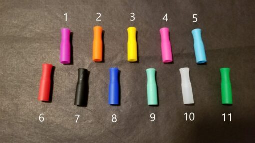 Bite Me 2.0  silicon straw nibs