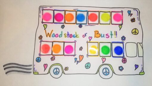 Bus to Woodstock!