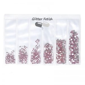 Light Rose – Rhinestones – Glitter Fetish
