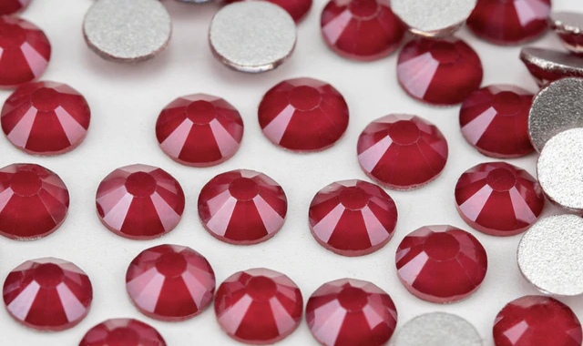 Ruby Red - Rhinestones