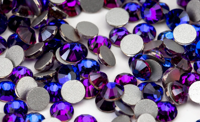 Galaxy Purple – Rhinestones – Glitter Fetish