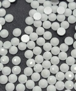 Solid White - Rhinestones