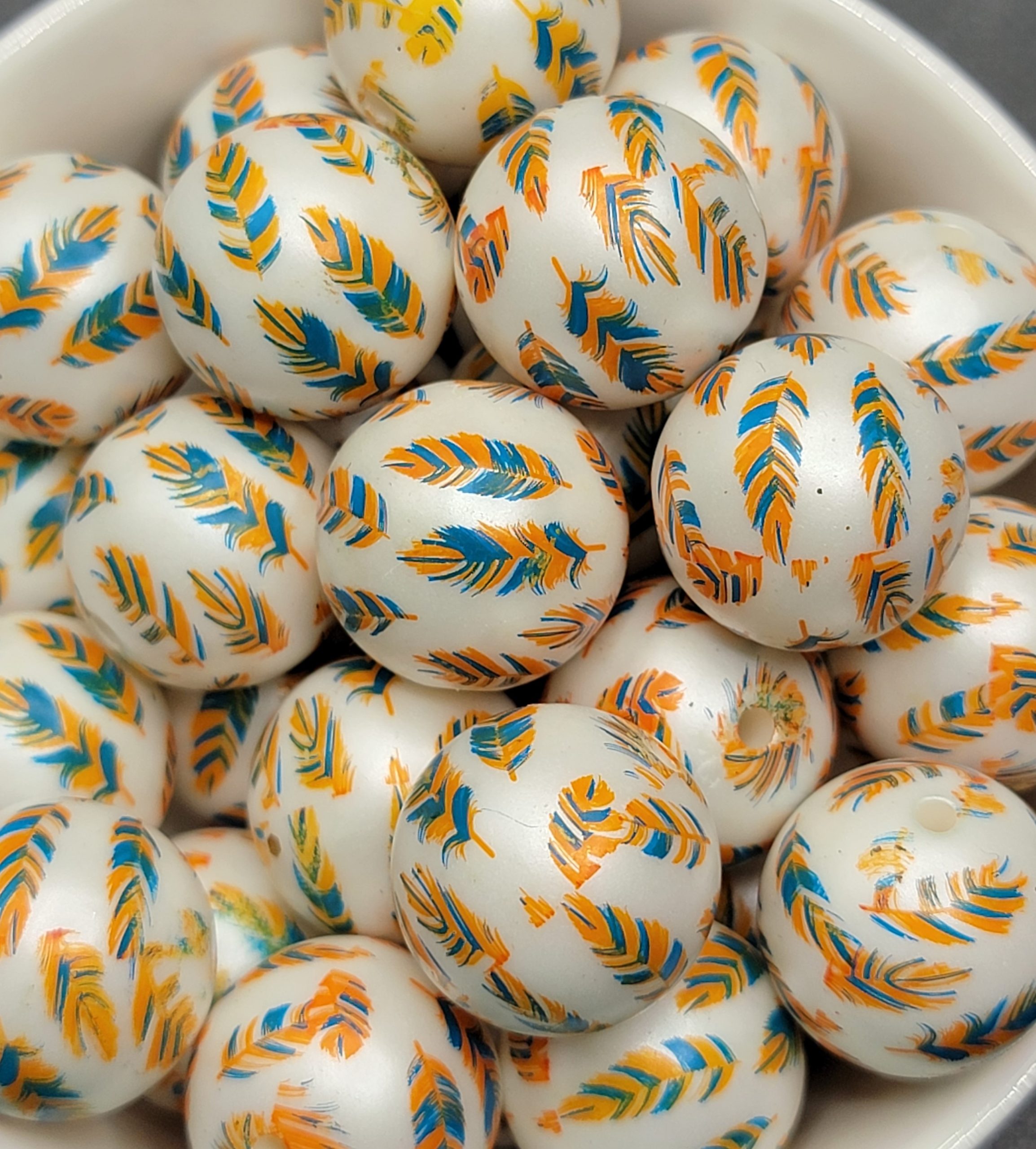 5 pc. Feather - Bead Set