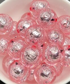 Foil Core - LT PINK 5pc. - Beads