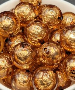 Foil Core - Rootbeer 5pc. - Beads