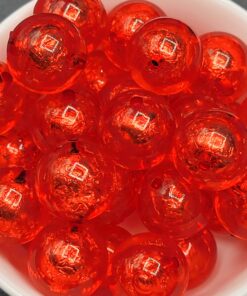 Foil Core - Red 5pc. - Beads