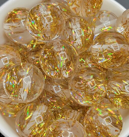 Gold Tinsel - 5pc. - Beads