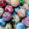 Marble Swirl - 9pc. - Beads