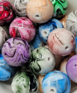 Marble Swirl - 9pc. - Beads