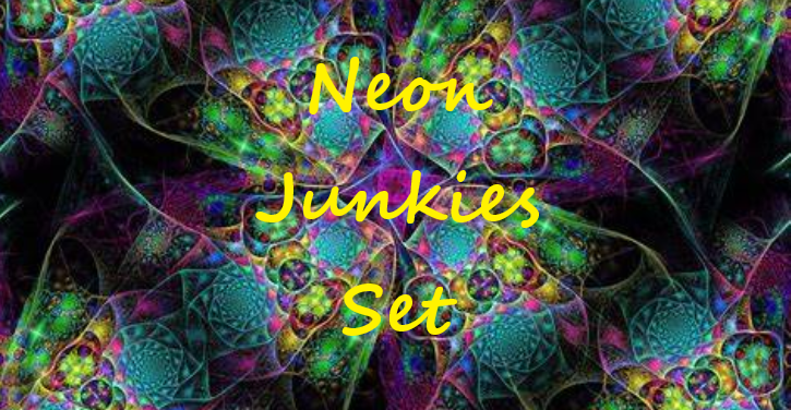 Neon Junkies - 6 color set
