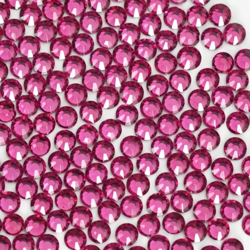 Fuchsia -  Rhinestones