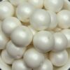 Satin White Pearls - 5pc