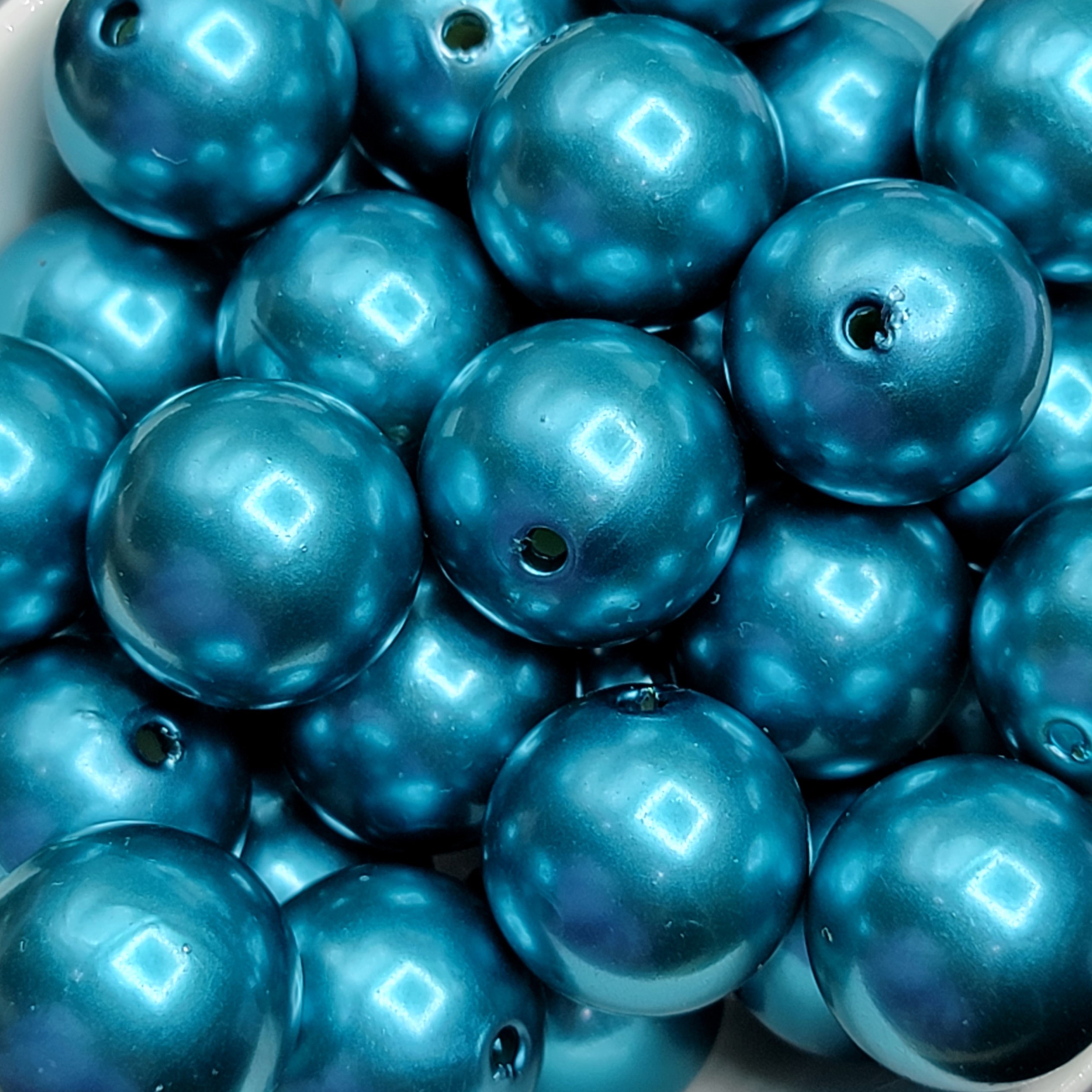 Peacock Pearls - 5pc