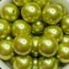 Peridot Pearls - 5pc