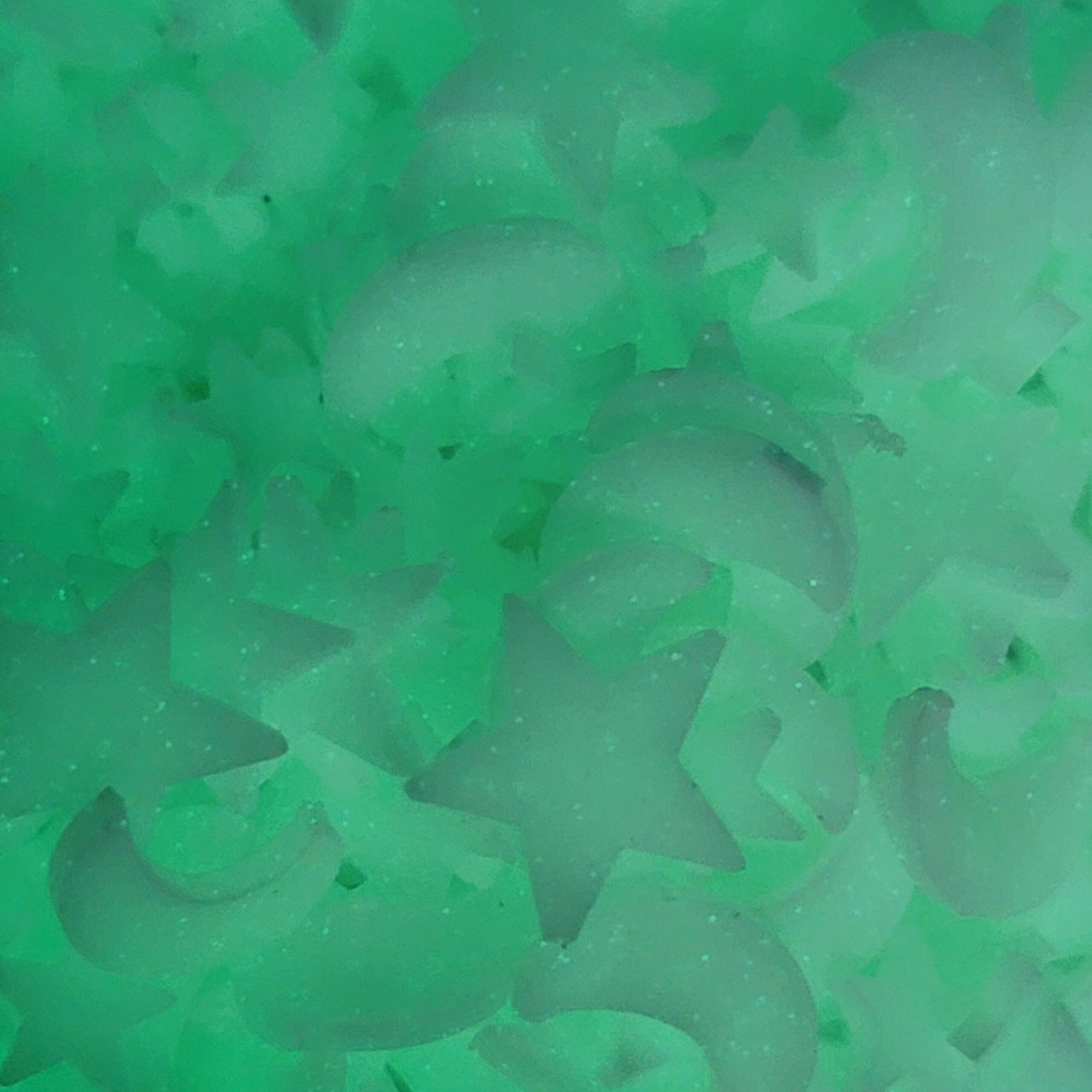 Moon and Stars (glow) (clay) - Image 2