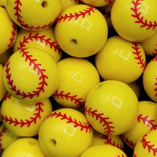 Softballs - 5 pc. Beads