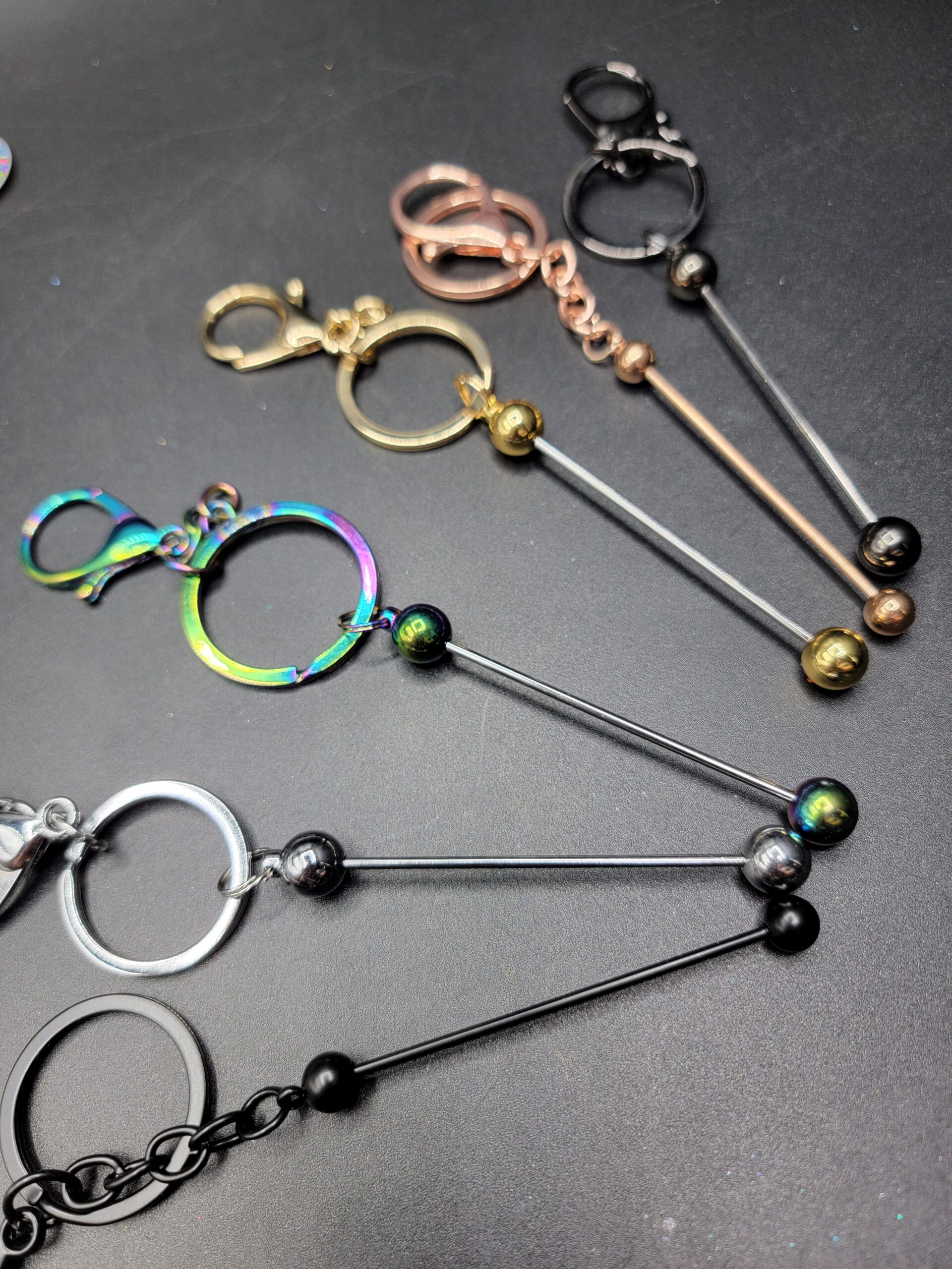 Bar Keychains - Beadable