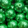 Bright Green Pearls - 5pc