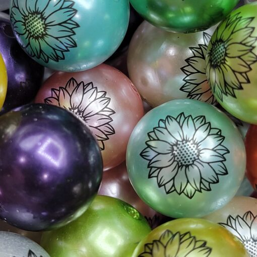 Sunflower Multi - 5pc. - Beads