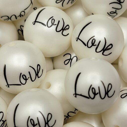 LOVE - 5pc. - Beads