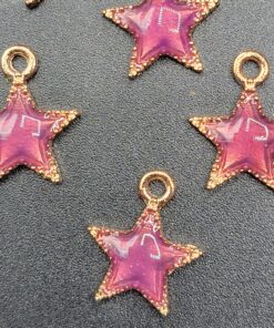 Purple Starfish/Star- Charm 1piece