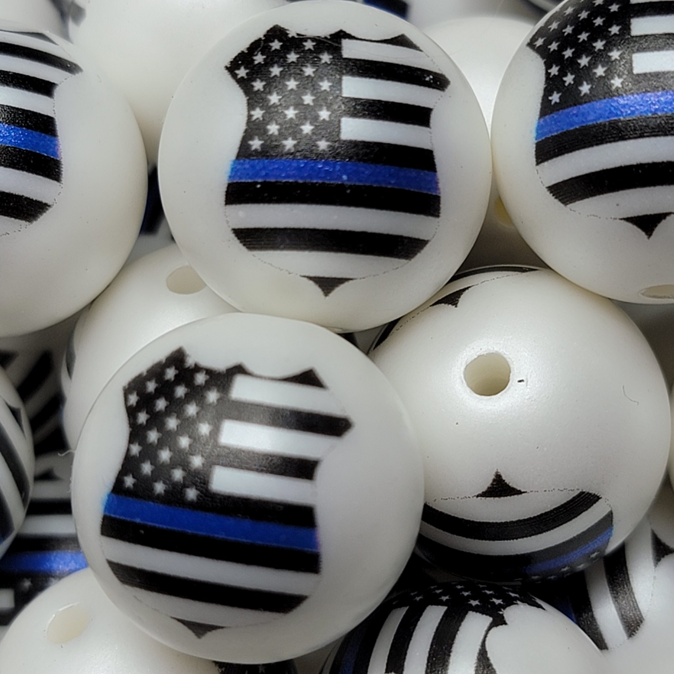 20 Piece - Police - Beads