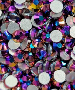 Flame Purple - Rhinestones