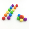 Silicon 20mm - RAINBOW - 6pc. - Beads