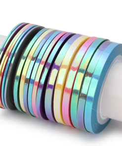 Pastel Opal Striping tape set -18pcs