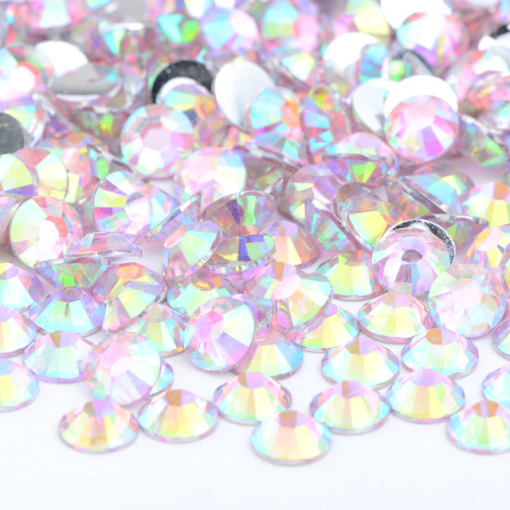 D27AB Light Rose AB - 4mm