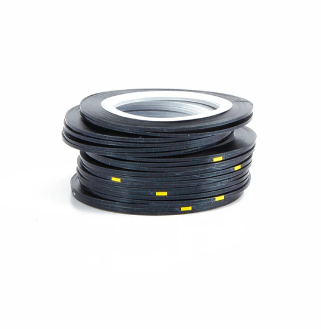 Black - Striping tape (1mm-3pc)