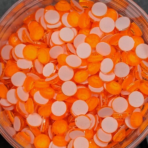 Neon Orange - Rhinestones