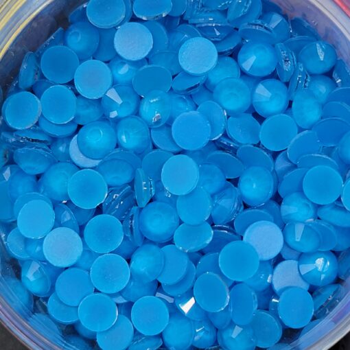 Neon Blue - Rhinestones