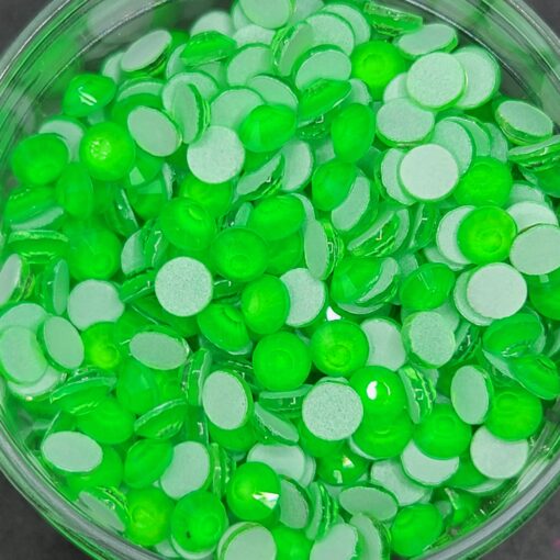 Neon Green - Rhinestones