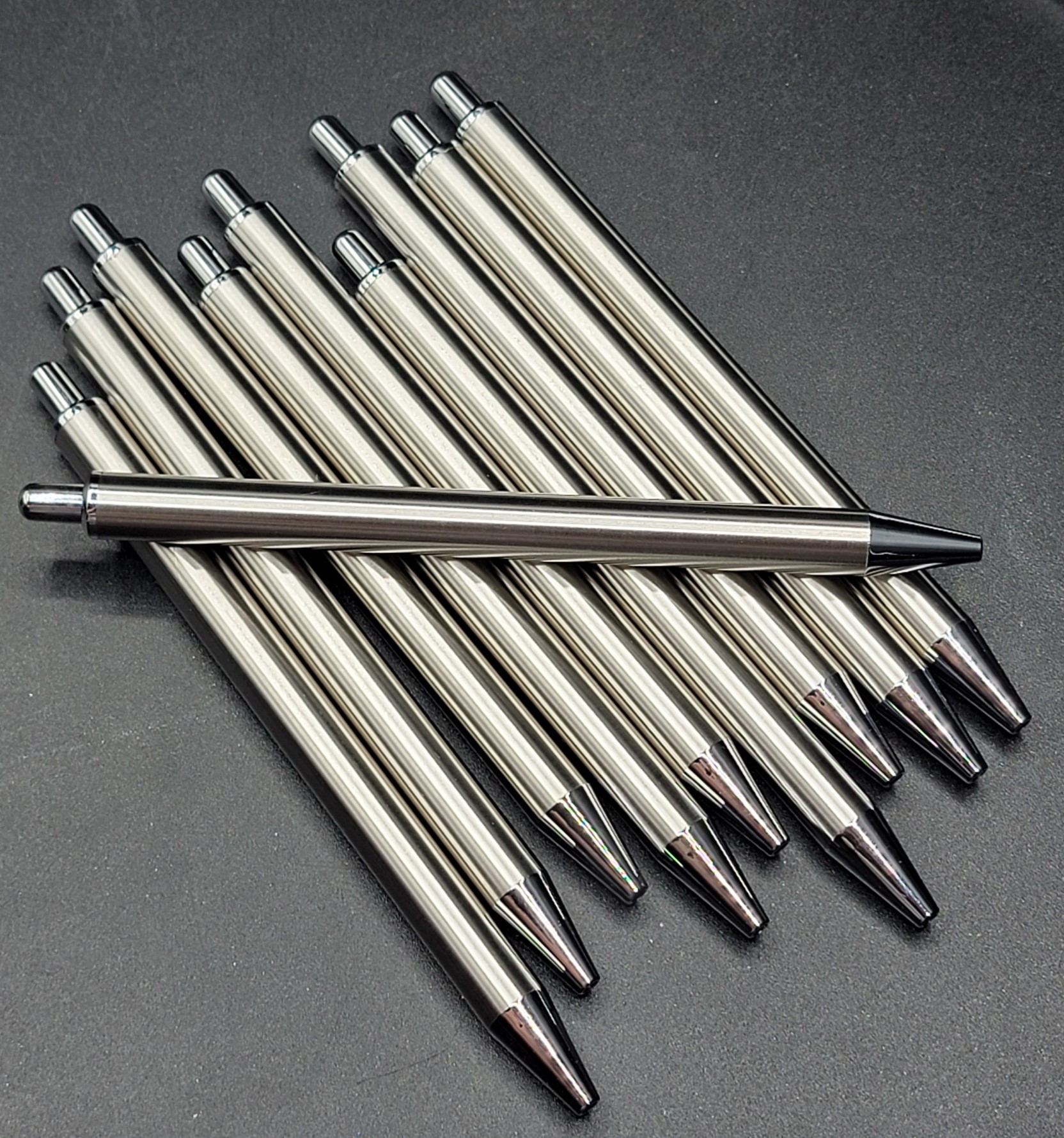 Stainless Gel Pen - 10 piece