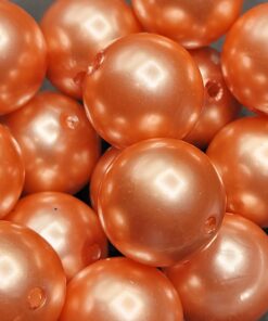 Peach Pearls - 5pc