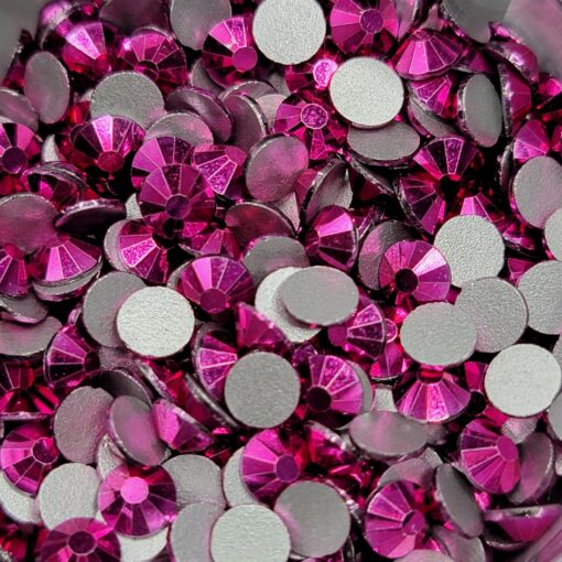 Metallic Fuchsia -  Rhinestones