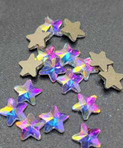 Crystal AB 7mm STARS - 20pc