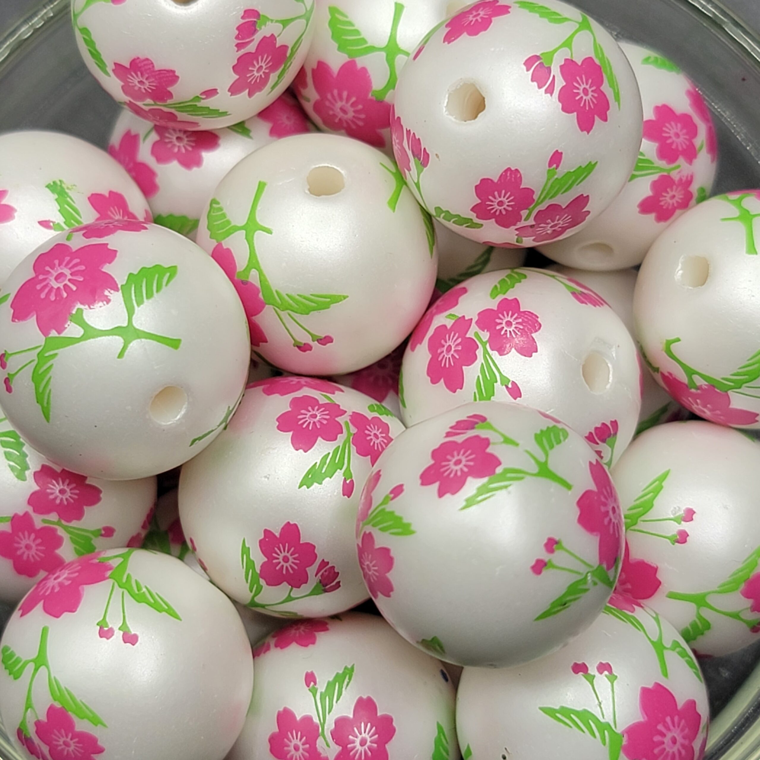 Cherry Blossom - 5pc beads