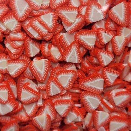 Strawberry Slices (clay)