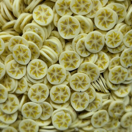 Banana Slices (clay)
