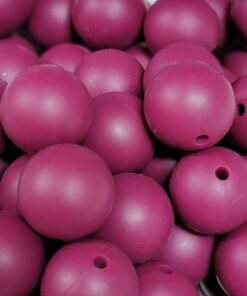 Wine 15mm Round