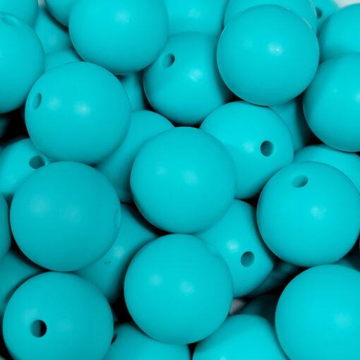 Teal 15mm Round