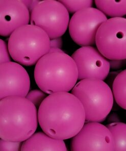 Dark Magenta 15mm Round