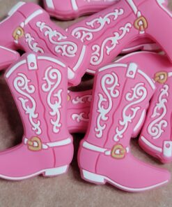 Tooled Pink Boot -  Focal
