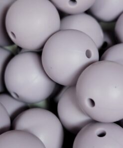 Grey Purple - 15mm Round