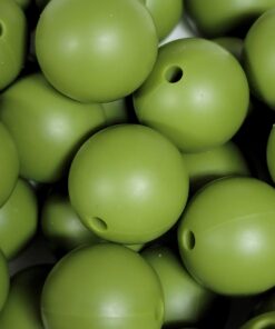 Olive Green - 15mm Round