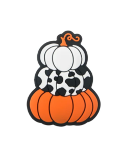 Cow Pumpkin Stack -  Focal