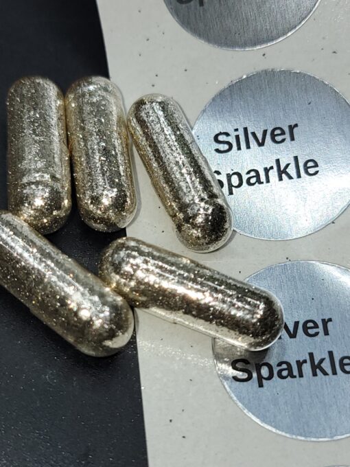 Silver Sparkle Pills - Ink Additive